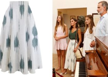 Exclusiva. Pablo Erroz, diseñador de la nueva falda viral de Letizia: «La Reina hace una labor estupenda apostando por la moda de autor»