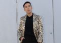 Jesús Reyes y su 80’s fashion look: la clave para vestir animal print esta temporada