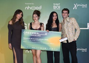 Ana Paula Figueroa, ganadora de la cuarta edición de los GreenWalk Awards en Barcelona