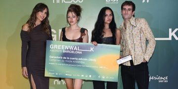Ana Paula Figueroa, ganadora de la cuarta edición de los GreenWalk Awards en Barcelona