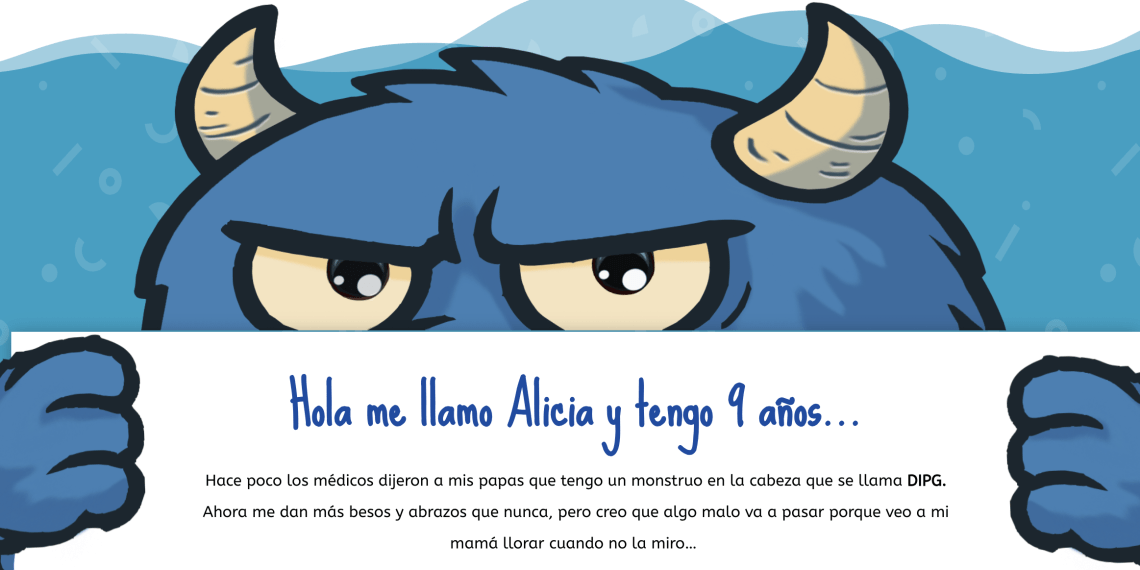 Nace ‘El monstruo de mi cabeza’, una campaña para visibilizar sobre el DIPG, el cáncer infantil con una mortalidad del 99% 